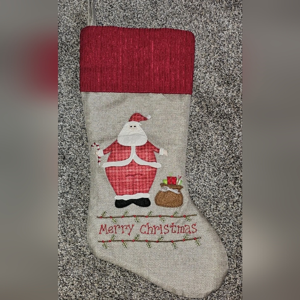 Santa Christmas Stocking